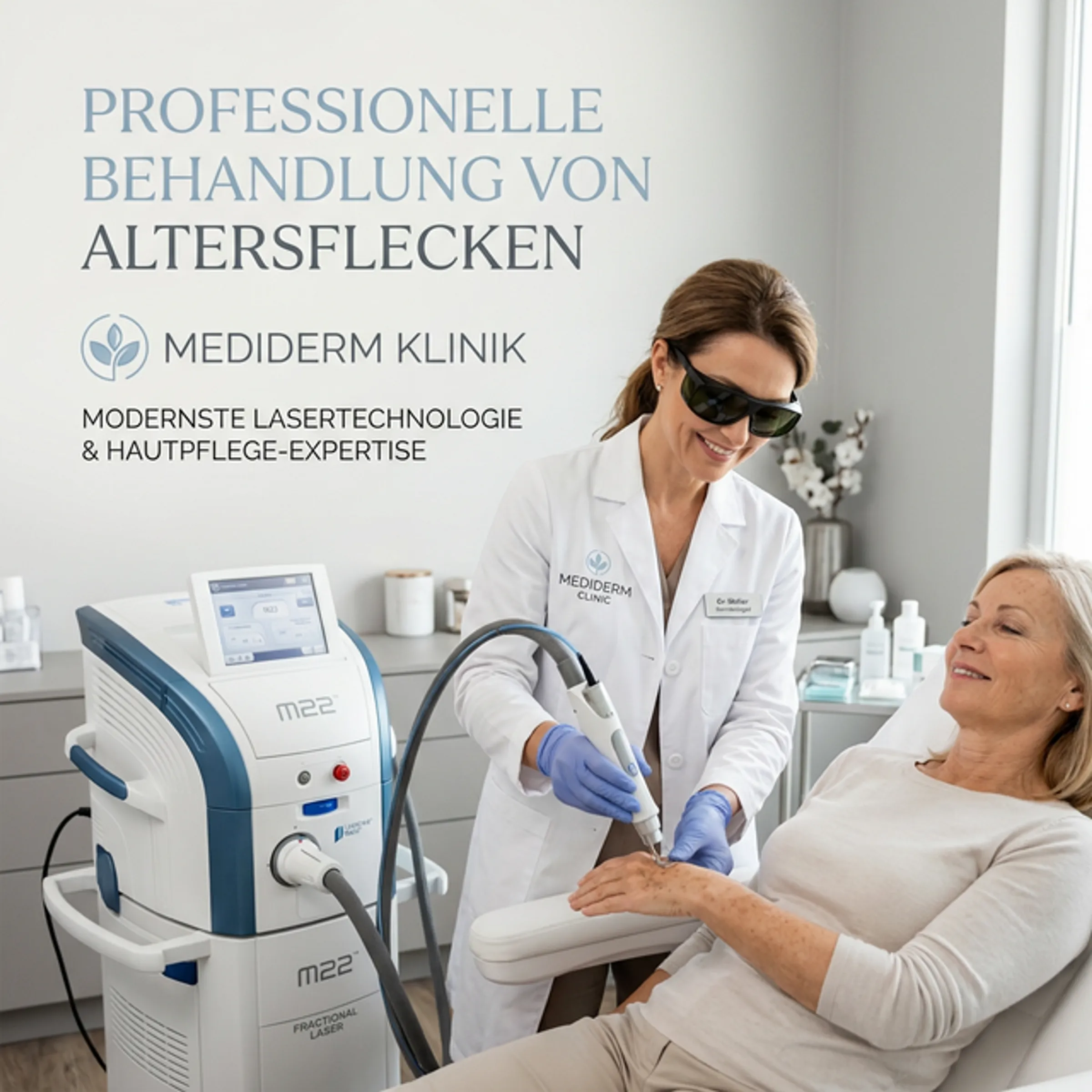 Behandlung von Altersflecken in der Bodensee Laserklinik